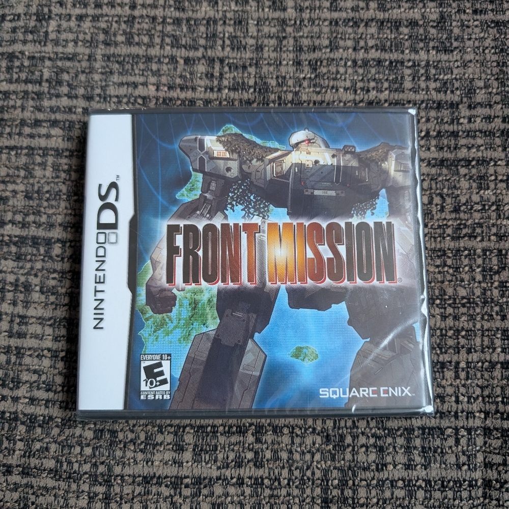 Nintendo DS Front Mission NWT Sealed Unopened Video Game